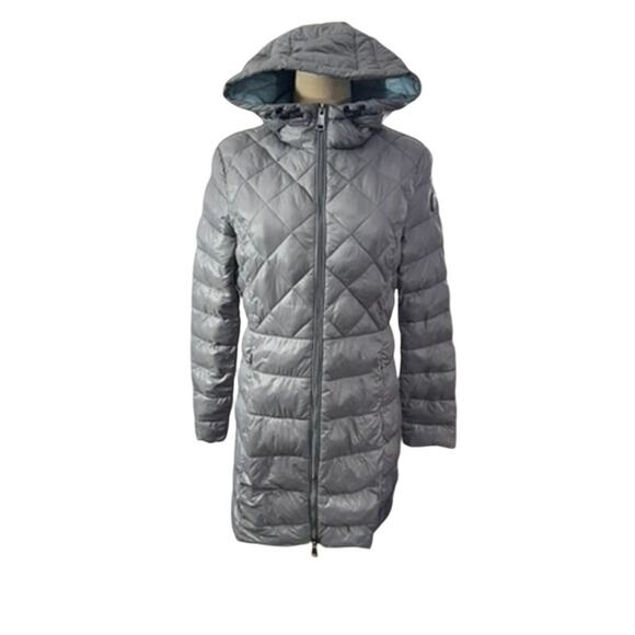 "Noize" VIV Cruelty Free Womens Quilted Puffer  Jacket SZ M PLZ READ FINAL SALE! - Picture 1 of 16
